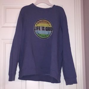 crew neck sweatshirt